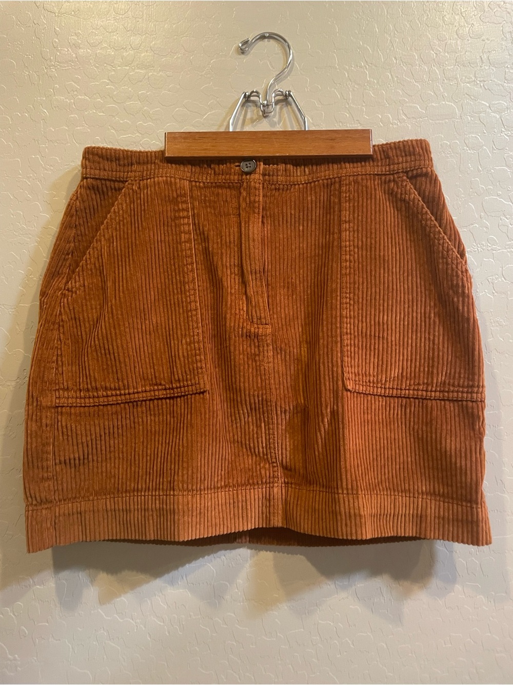 GAP Rust Brown Corduroy Skirt